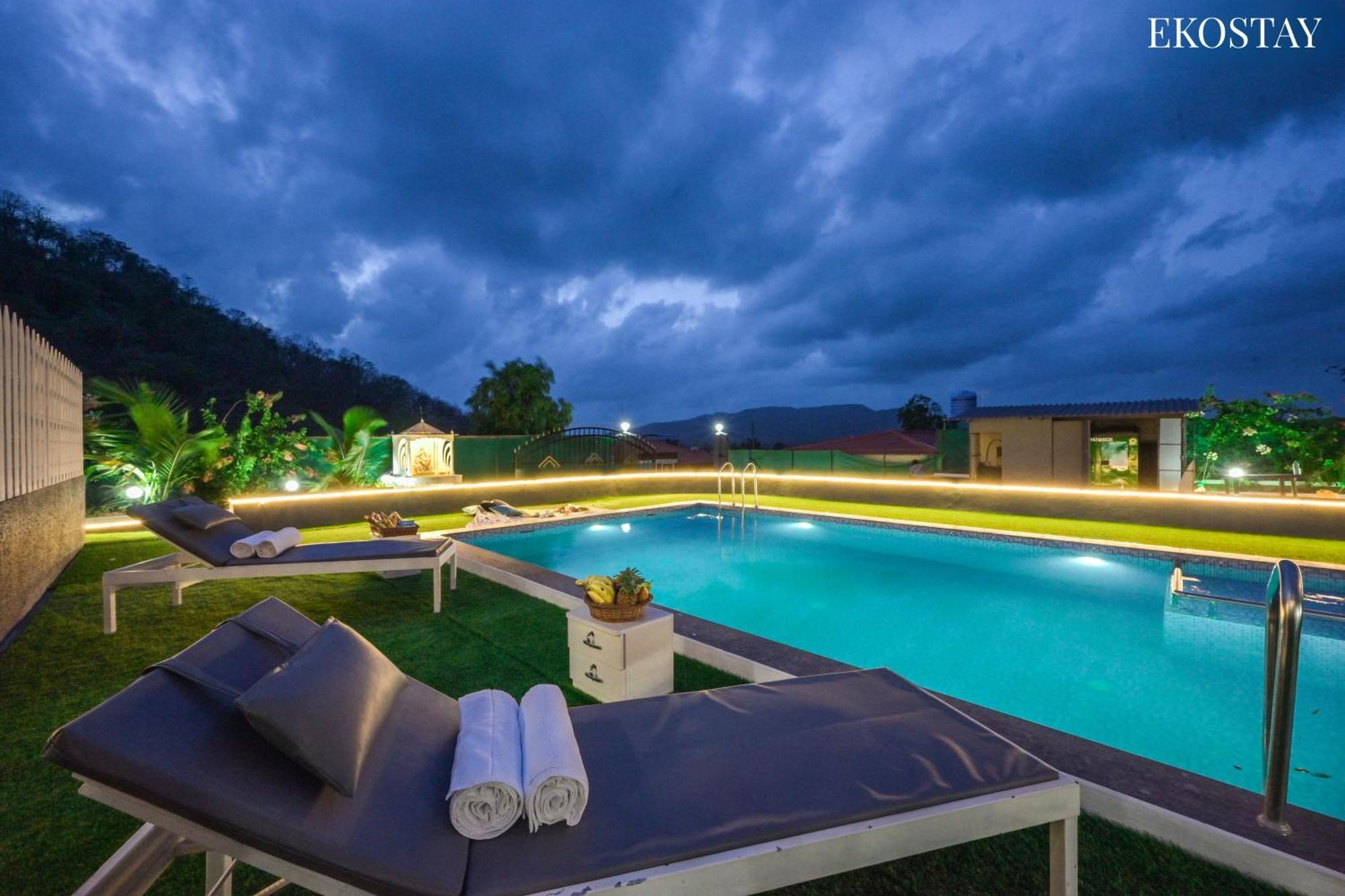 Ekostay - Serene Villa Алибаг Экстерьер фото