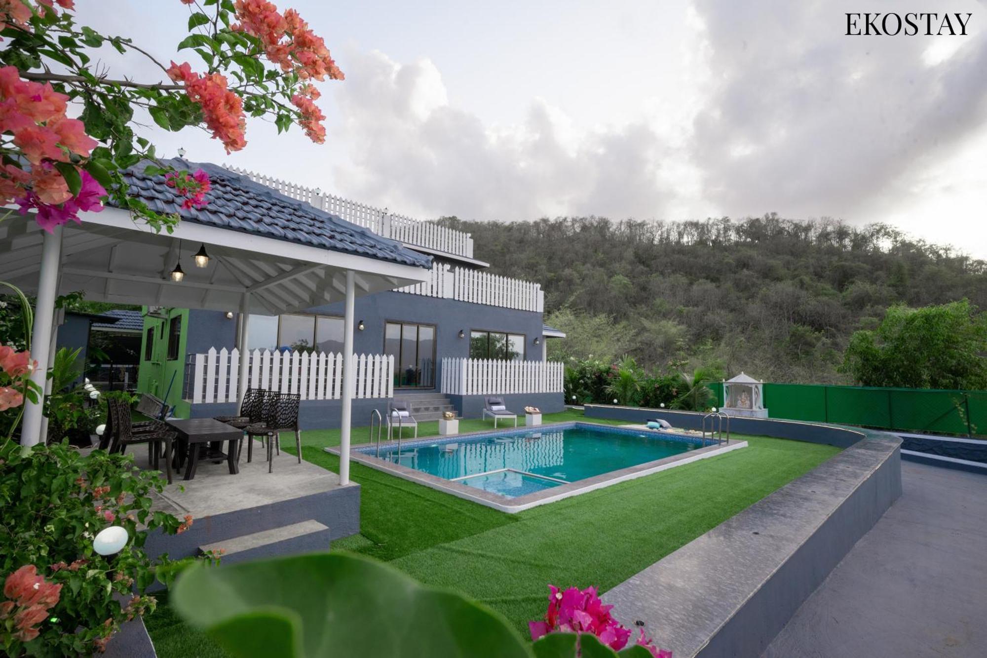 Ekostay - Serene Villa Алибаг Экстерьер фото