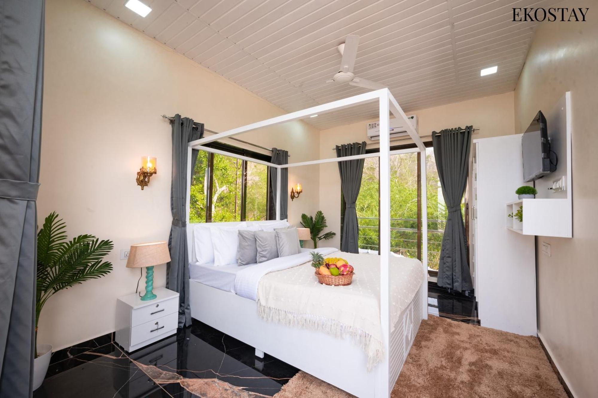 Ekostay - Serene Villa Алибаг Экстерьер фото